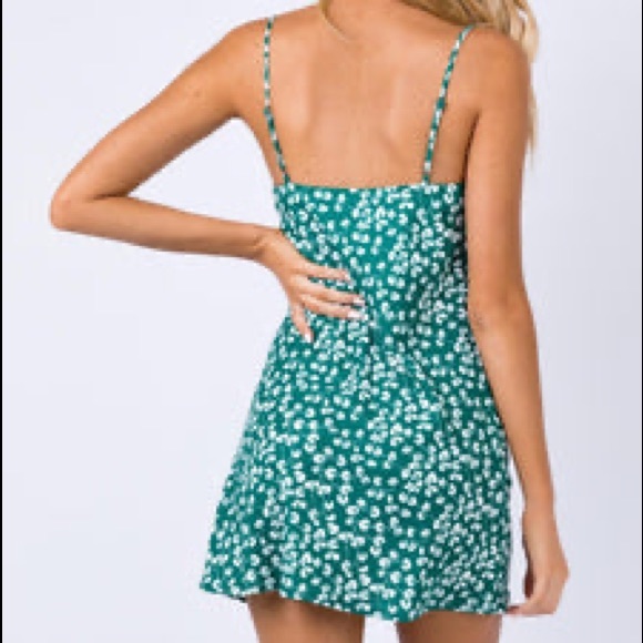 Princess Polly Jade Basin Mini Dress - Picture 3 of 9